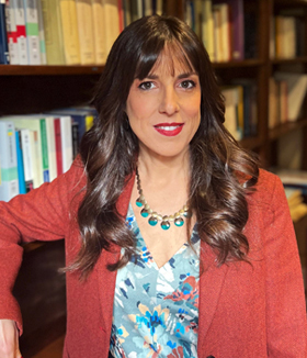 Retrat de la Gemma Nicolás Lazo al despatx d'Elna Advocades